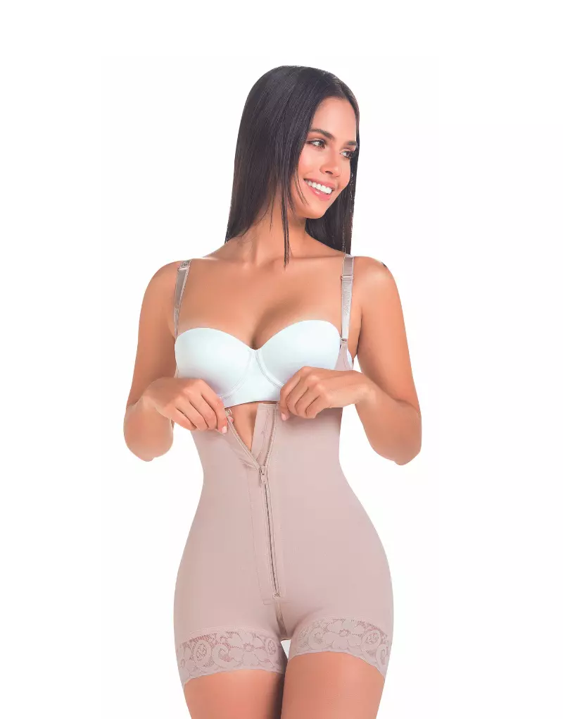 Ref FC304 Faja levanta glúteos con broches – Fajas MariaE Peru