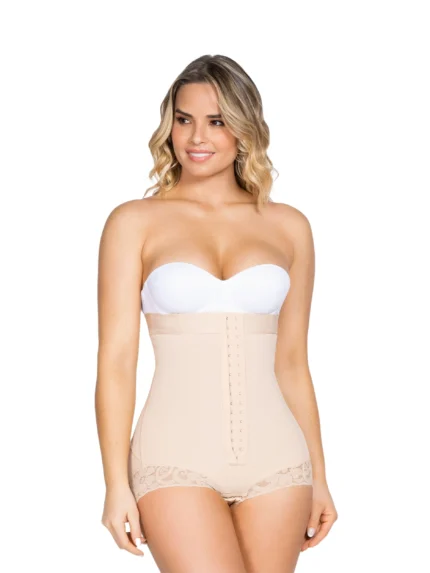 Faja body strapless con broches | TL001