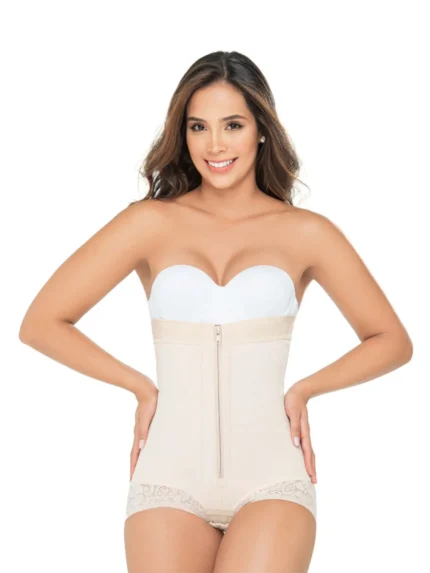 Faja body strapless con cierre | TL007