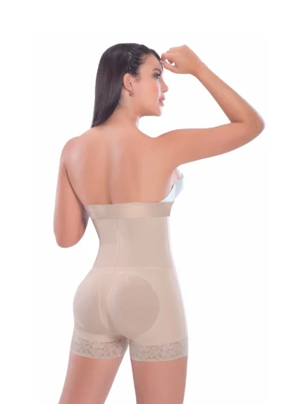 Faja corta strapless con cierre frontal | 9636