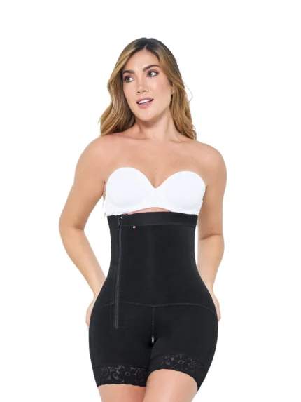 Faja corta strapless con cierre lateral | 9143